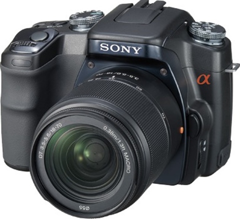 SONY - ソニー SONY α DSLR-A100 & 18-70mm Sony Alpha 100 DSLR-A100 10.2M + 18-70mm, B - CeX (UK
